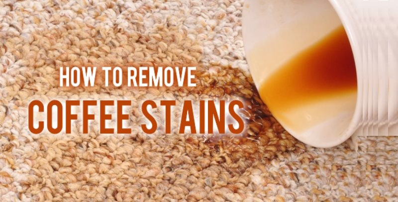 How To Remove Coffee Stains From Carpet & Upholstery