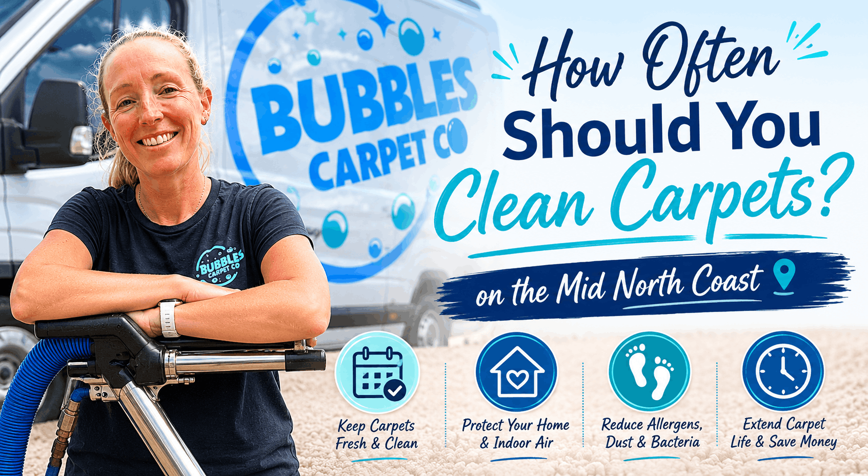 How Often Should You Clean Carpets on the Mid North Coast?