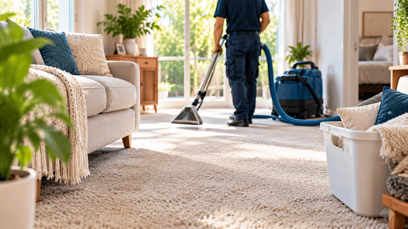 How to Prepare Your Home for Professional Carpet Cleaning: A Simple Room-by-Room Guide